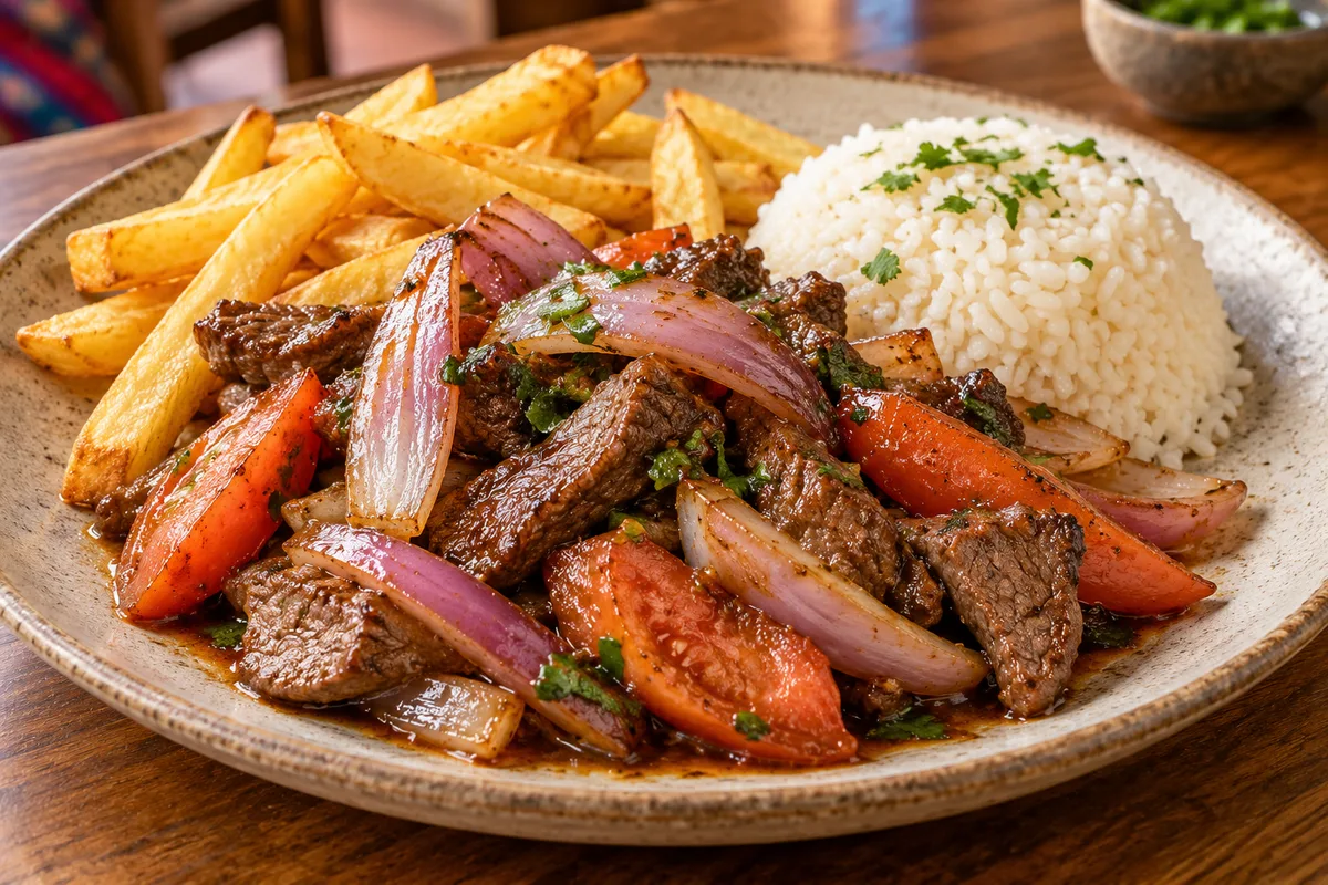 Lomo saltado de la demo